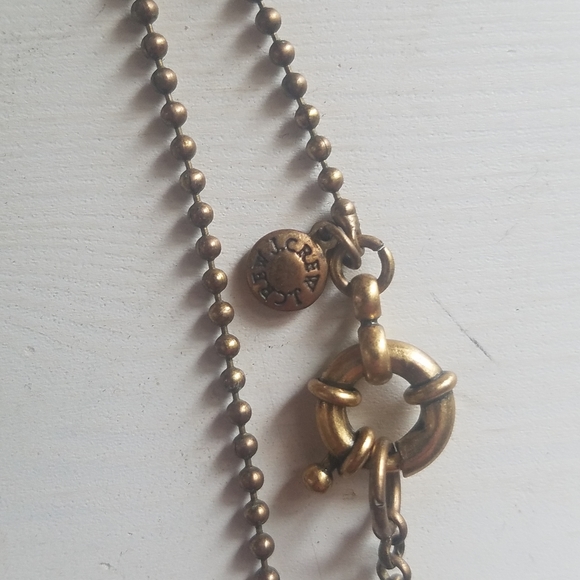 J. Crew 3 Star Long Statement Layer Necklace - Picture 2 of 8